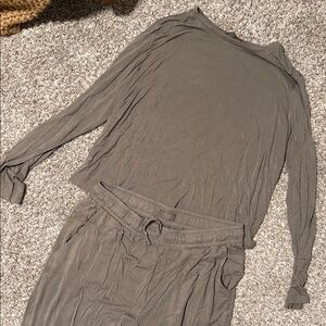 Nuuds Mocha PJ Jogger Set Size L